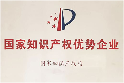喜訊！入選國(guó)家知識(shí)產(chǎn)權(quán)優(yōu)勢(shì)企業(yè)名單